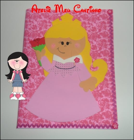 Capas de caderno personagens