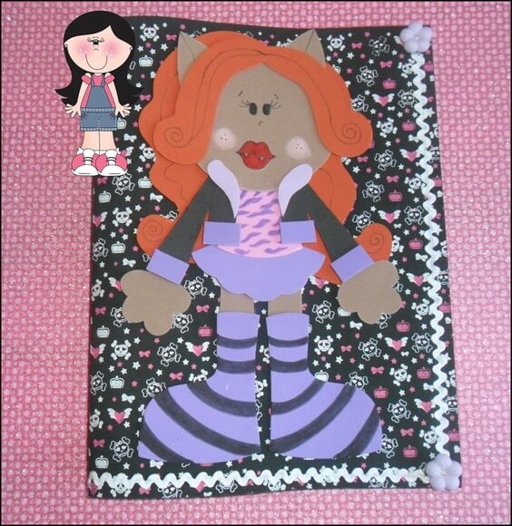 Capas de caderno personagens