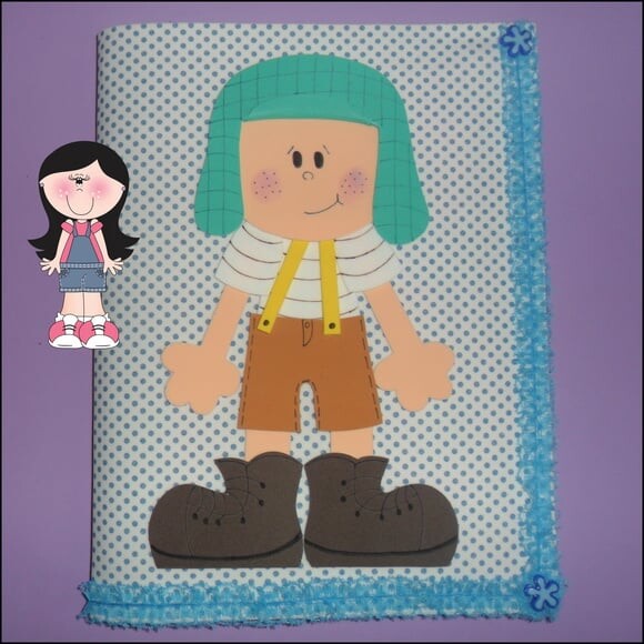 Capas de caderno personagens