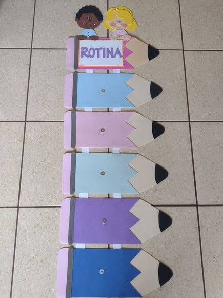 Cartaz Rotina Crianças