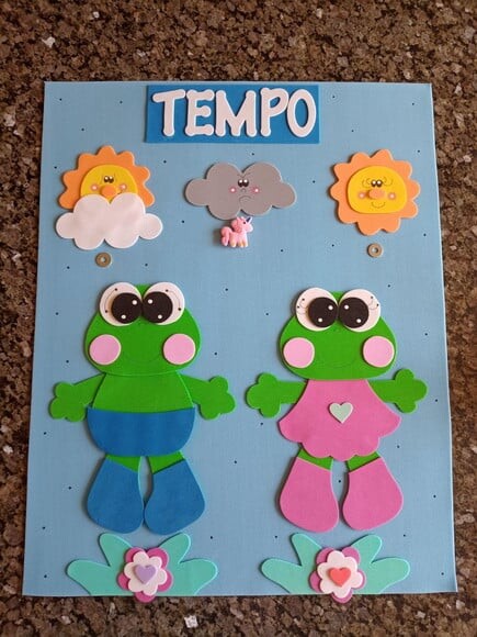 Cartaz Tempo Sapinhos