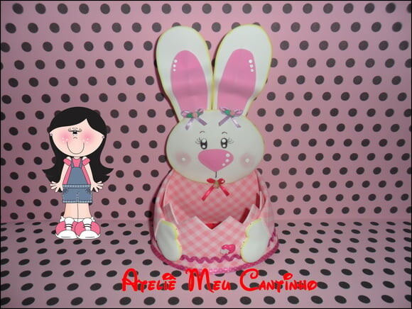 Cestinha coelhinho