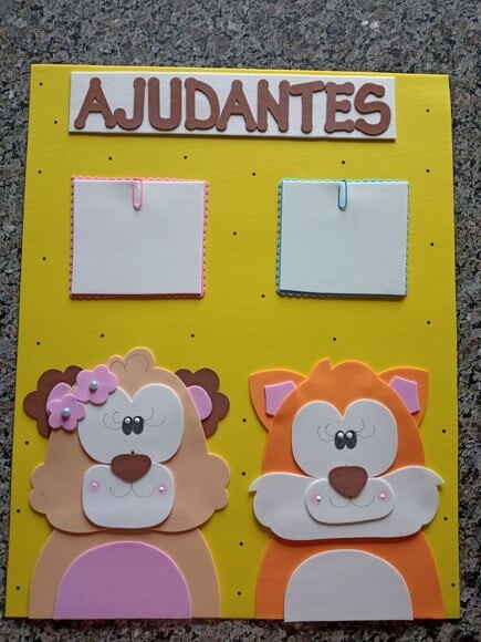 Decoração Sala de Aula Bichinhos Vão a Escola com 8cartazes