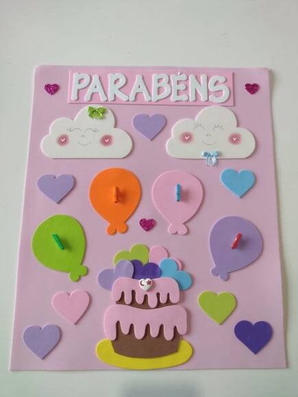 Decoração Sala de Aula Chuva de Amor