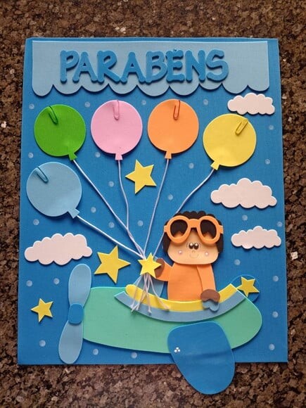Decoração Sala de Aula Pequenos Aviadores com 8 Cartazes