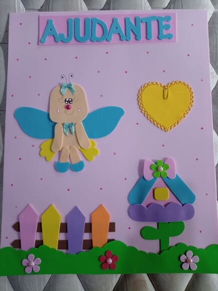 Decoração Sala de Aula Tema Borboletas com 8 Cartazes