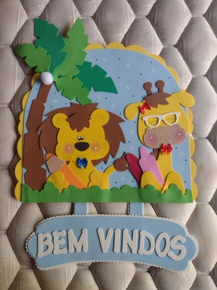 Decoração Sala de Aula Tema Safari