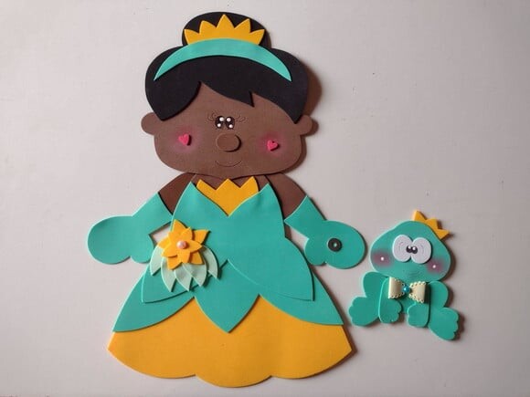 Fantoches 35 Cm A Princesa E O Sapo