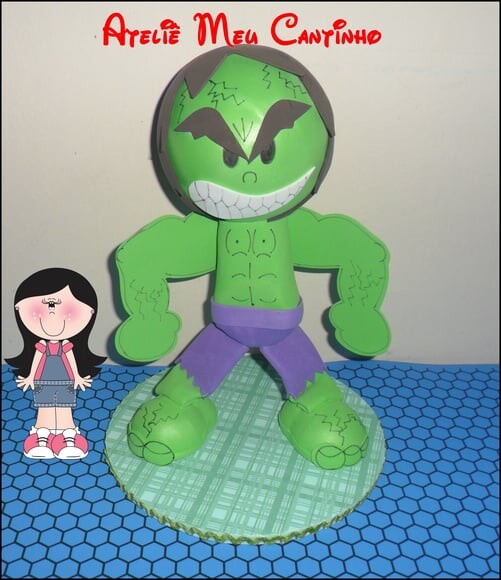 Fofucho 3d Hulk