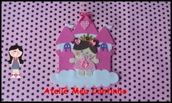 Guirlanda maternidade princesa