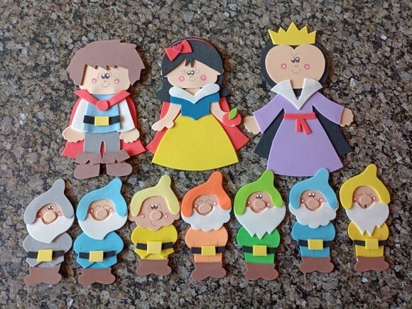 Kit 4 Histórias Palitoches Clássicos Infantis