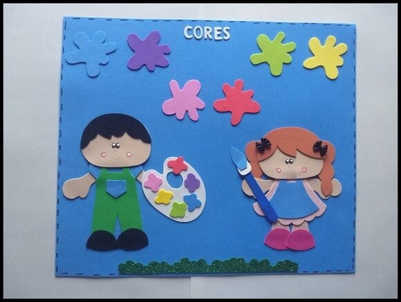Kit decoração sala de aula crianças meninos e meninas