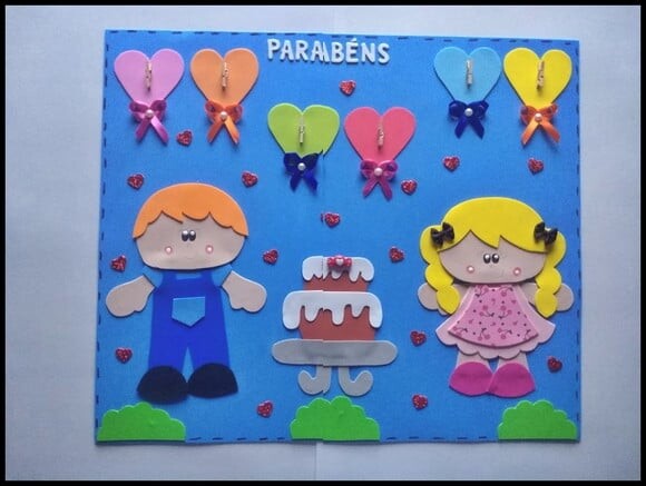 Kit decoração sala de aula crianças meninos e meninas