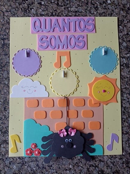 Kit Decoração Sala de Aula Musical com 7 Cartazes