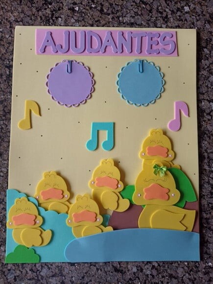 Kit Decoração Sala de Aula Musical com 7 Cartazes