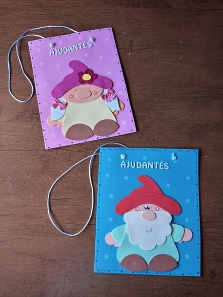 Kit decoração sala de aula tema gnomos