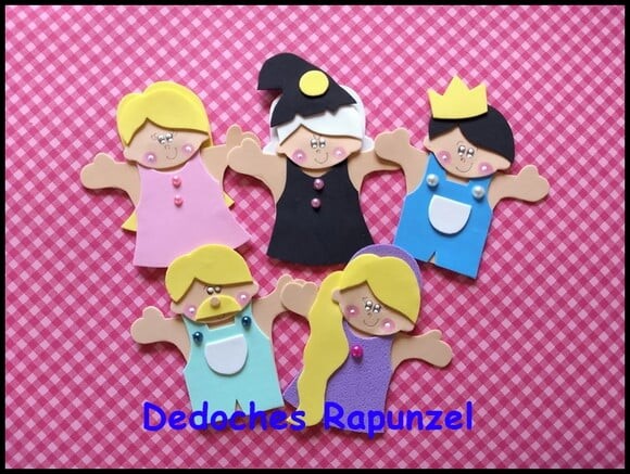 Kit dedoches rapunzel