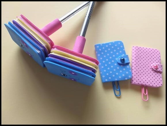 Kit ponteira e clips livrinhos