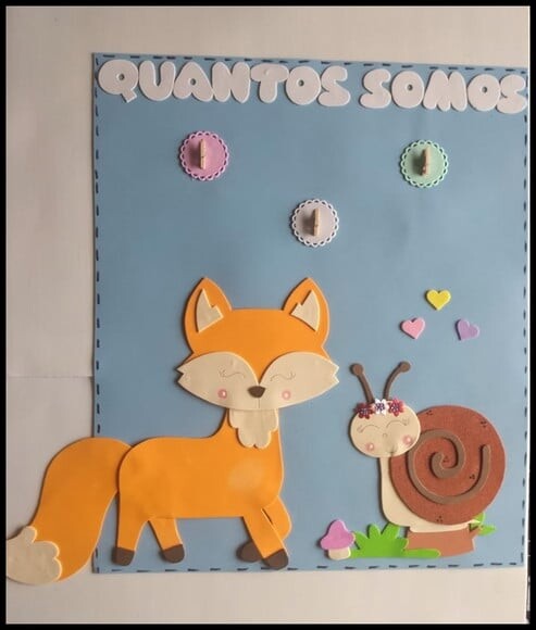 Kit Sala de Aula Bichinhos do Bosque