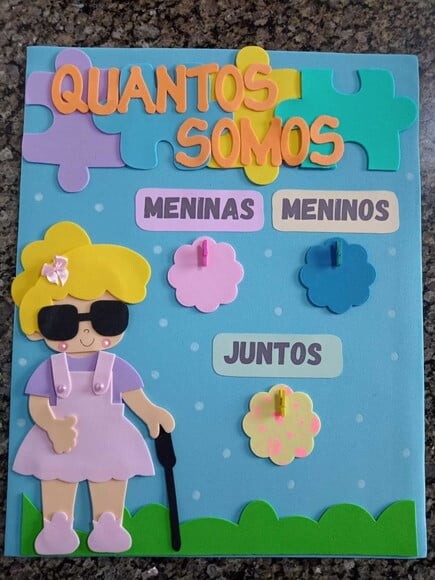 Kit Sala de Aula Inclusão com 7 Cartazes