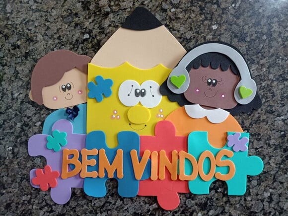 Kit Sala de Aula Inclusão com 7 Cartazes