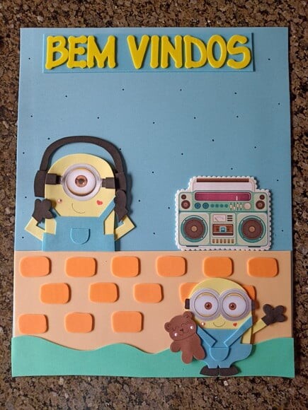 Kit Sala de Aula Minions