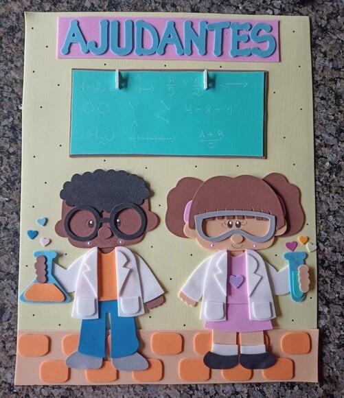 Kit Sala de Aula Pequenos Cientistas com 5 Cartazes