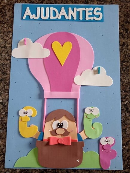 Kit Sala de Aula Senhor Alfabeto com 9 Cartazes