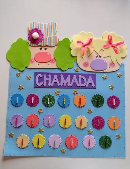 Kit Sala de Aula Tema Circo/palhaços