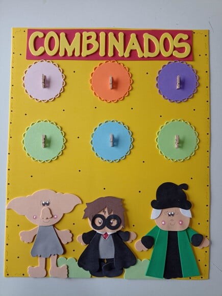 Kit Sala de Aula Tema Harry Potter