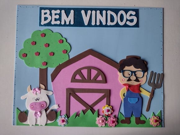Kit Sala De Aula Tema Sítio Do Seu Lobato