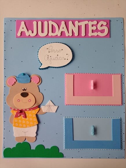 Kit Sala de Aula Ursinhos
