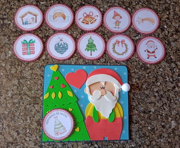 Luva Adivinhas de Natal