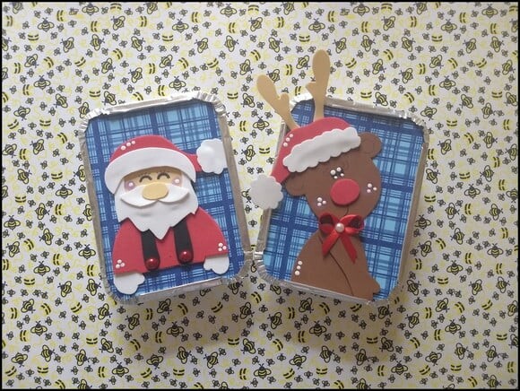 Marmitas porta doces de natal