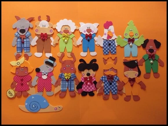 Palitoches a dona baratinha