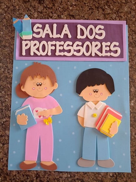 Placa de Porta Sala dos Professores