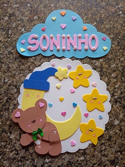 Placa de Porta Soninho