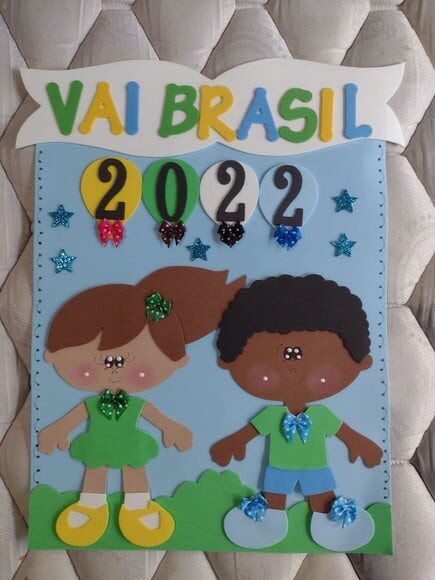 Placa Decorativa Copa do Mundo 2022