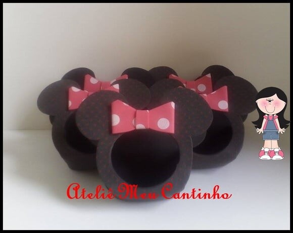Porta doces minnie