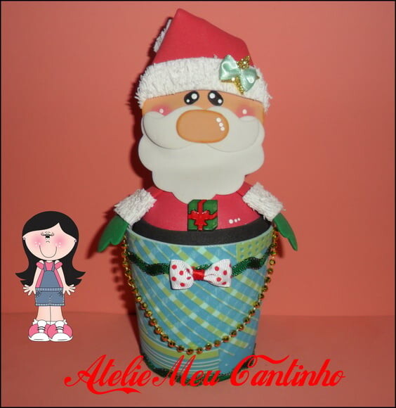Porta doces Noel