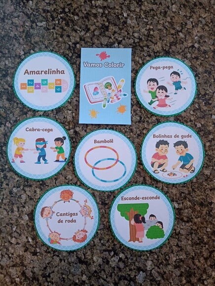 Recurso Brinquedos e Brincadeiras Antigas