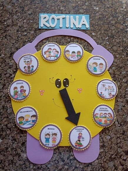 Relógio da Rotina
