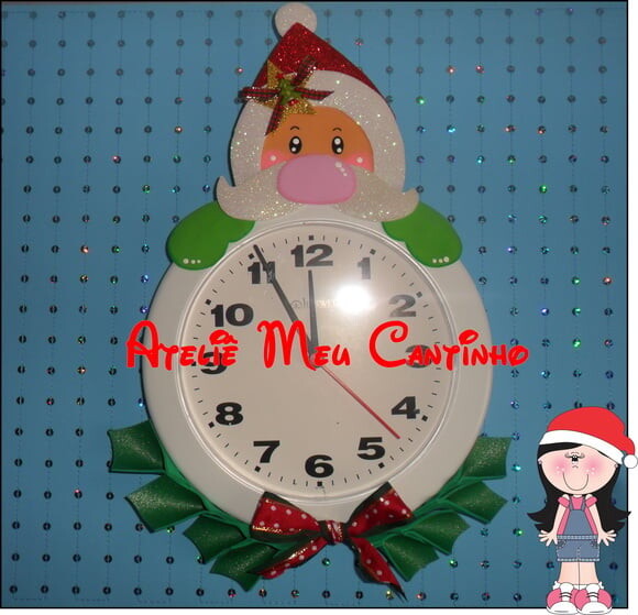 Relógio noel