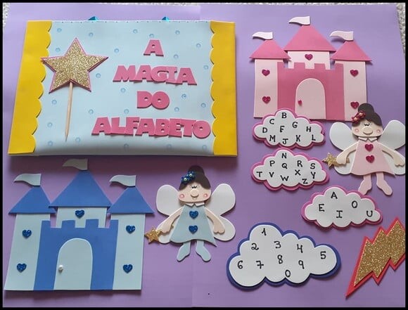 Sacola a magia do alfabeto