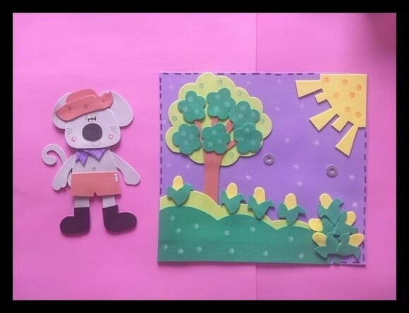 Sacola rato da cidade rato do campo