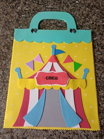 Sacola Viajante Tema Circo