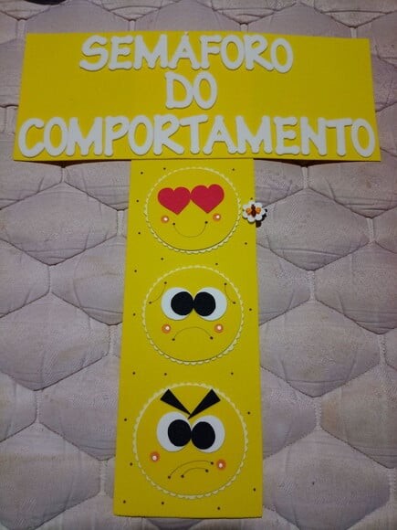 Semáforo do Comportamento Emojis