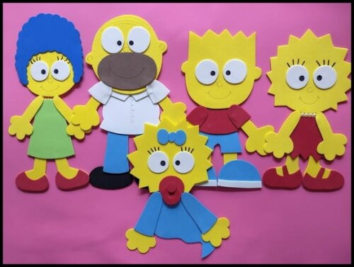 Apliques Simpsons 22 cm