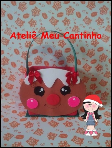 Bolsinha porta doces ginger