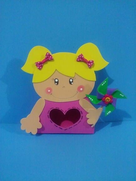Caixinha boneca porta doces
